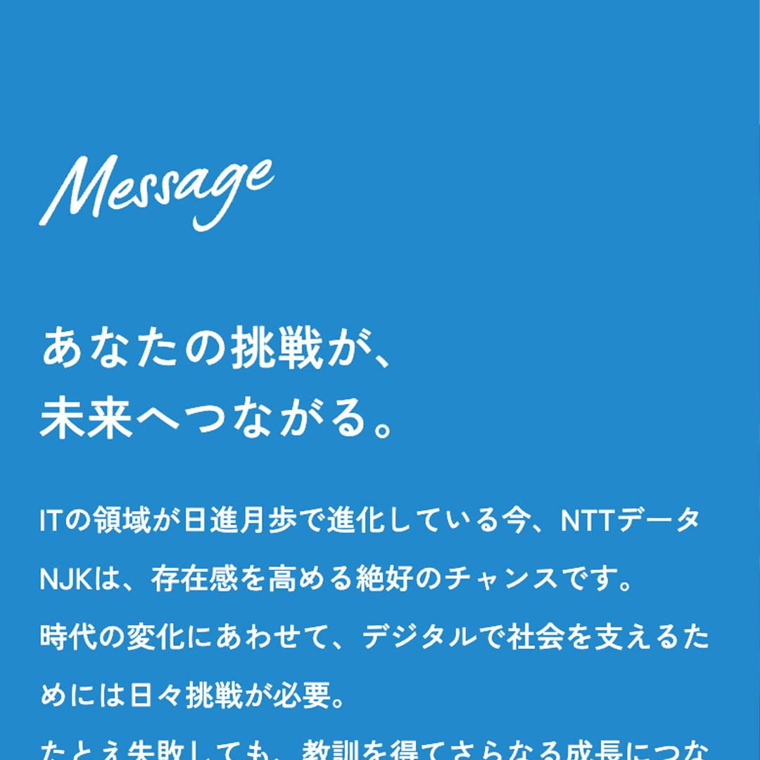 NTTデータNJK 採用サイト